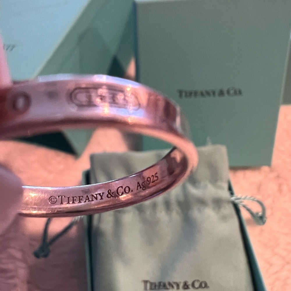 Tiffany’s Silver Interlocking Circle Ring - image 5